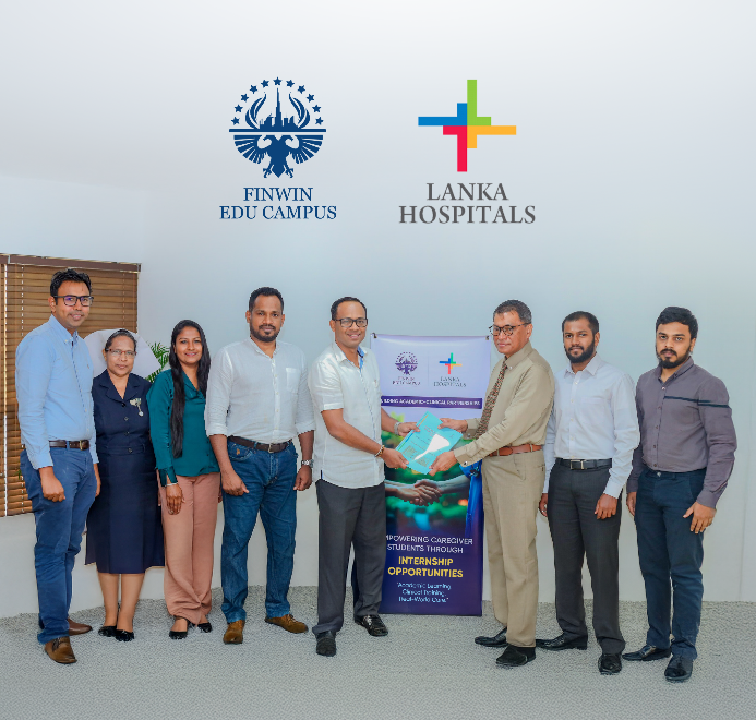 Finwin Edu Campus and Lanka Hospitals partnership event