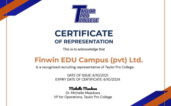 Taylor Pro_Certificates of Representation_Finwin EDU Campus (pvt) Ltd._page-0001